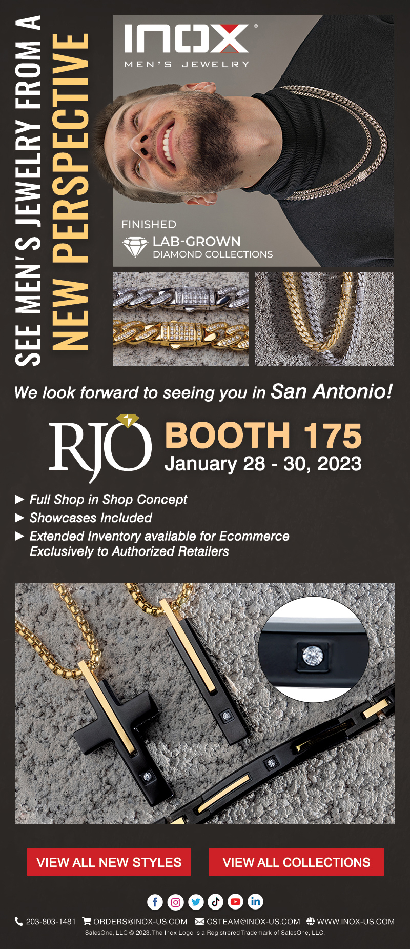 We look forward to seeing you in San Antonio, RJO Booth 175!