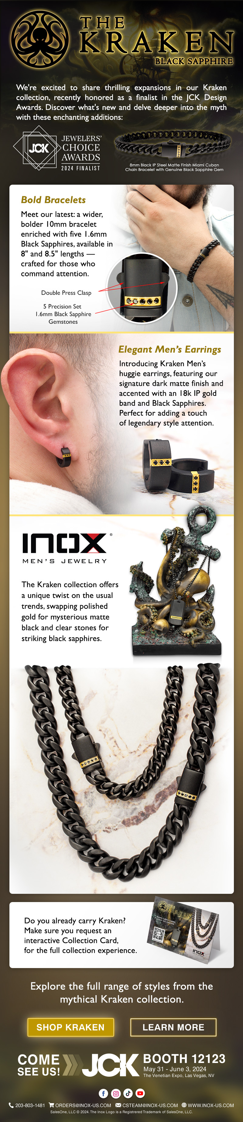 New Mythical Additions to Our Award-Finalist Kraken Collection